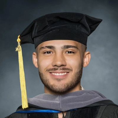 A headshot photo of Dr. Alfredo Robles, a chiropractor at Doctor Arevalo